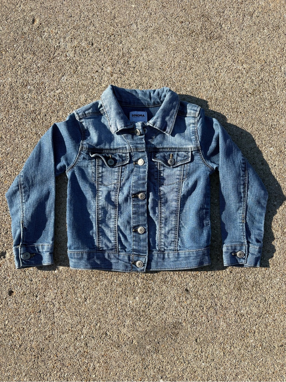Sonoma Girls Light Blue Denim Jacket